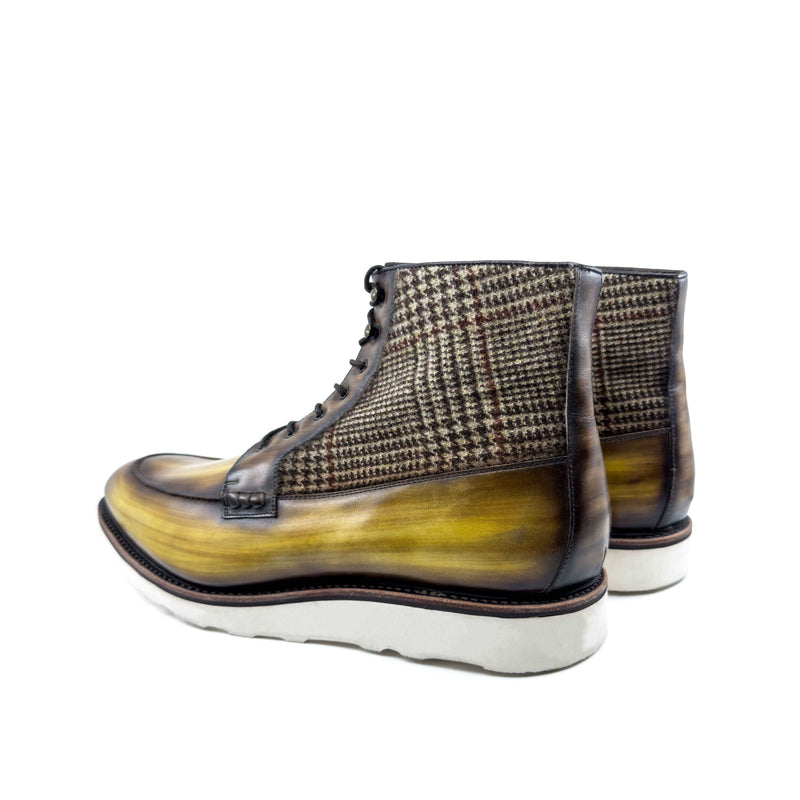 Albany Patina Moc Boots - Premium Men Dress Boots from Que Shebley - Shop now at Que Shebley