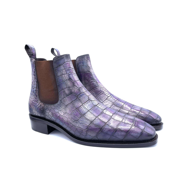 Alexandrio Patina Chelsea Boots II - Premium Men Shoes Limited Edition from Que Shebley - Shop now at Que Shebley