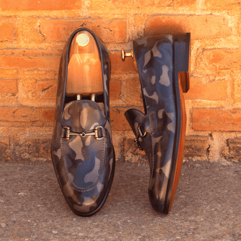 Andrew Camo Loafers II - Premium wholesale from Que Shebley - Shop now at Que Shebley