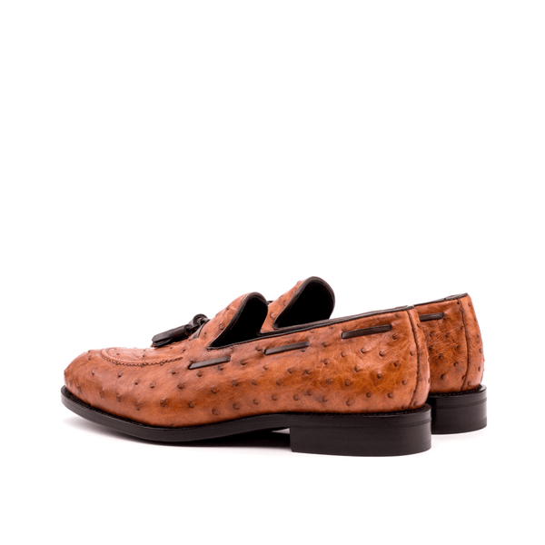 Atilla Ostrich Loafers - Premium Men Dress Shoes from Que Shebley - Shop now at Que Shebley