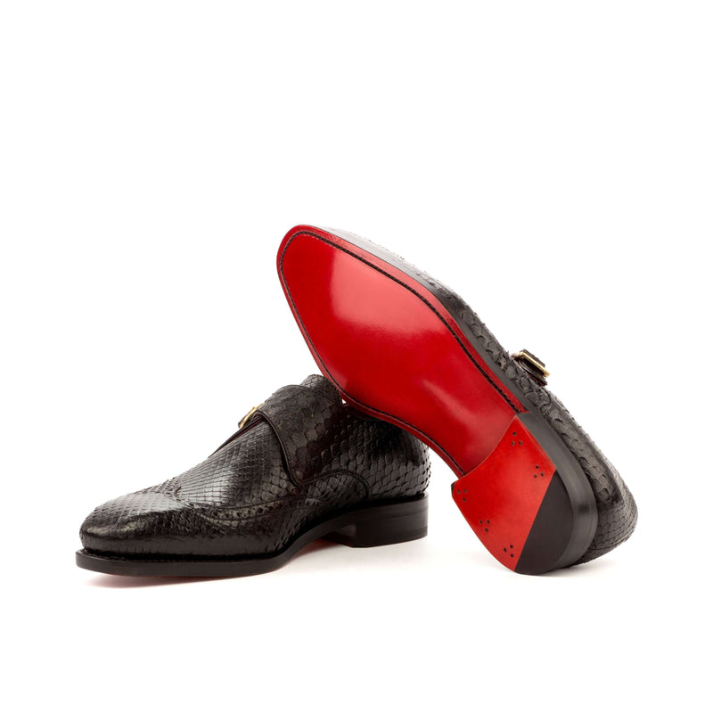 Attikos Python Single Monk - Premium Men Dress Shoes from Que Shebley - Shop now at Que Shebley