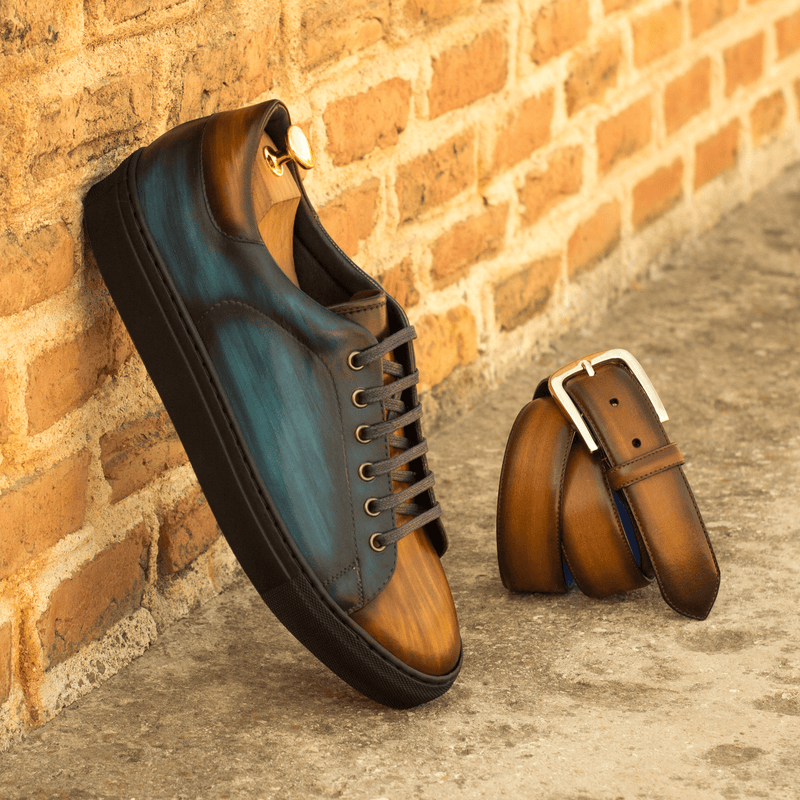 Azat Trainer Patina Sneaker - Premium Men Casual Shoes from Que Shebley - Shop now at Que Shebley