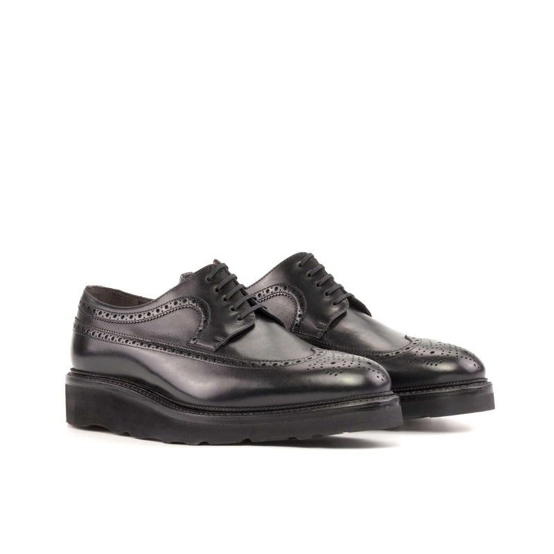 Blade Longwing Blucher shoes - Premium Men Dress Shoes from Que Shebley - Shop now at Que Shebley