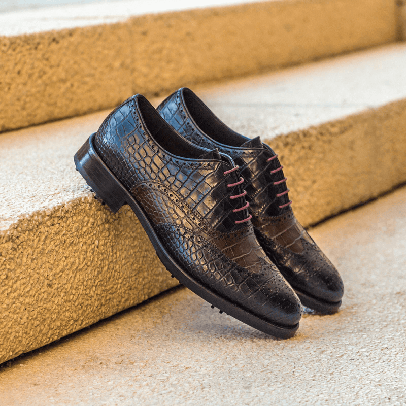 Bobby Full Brogue golf shoes II - Premium wholesale from Que Shebley - Shop now at Que Shebley