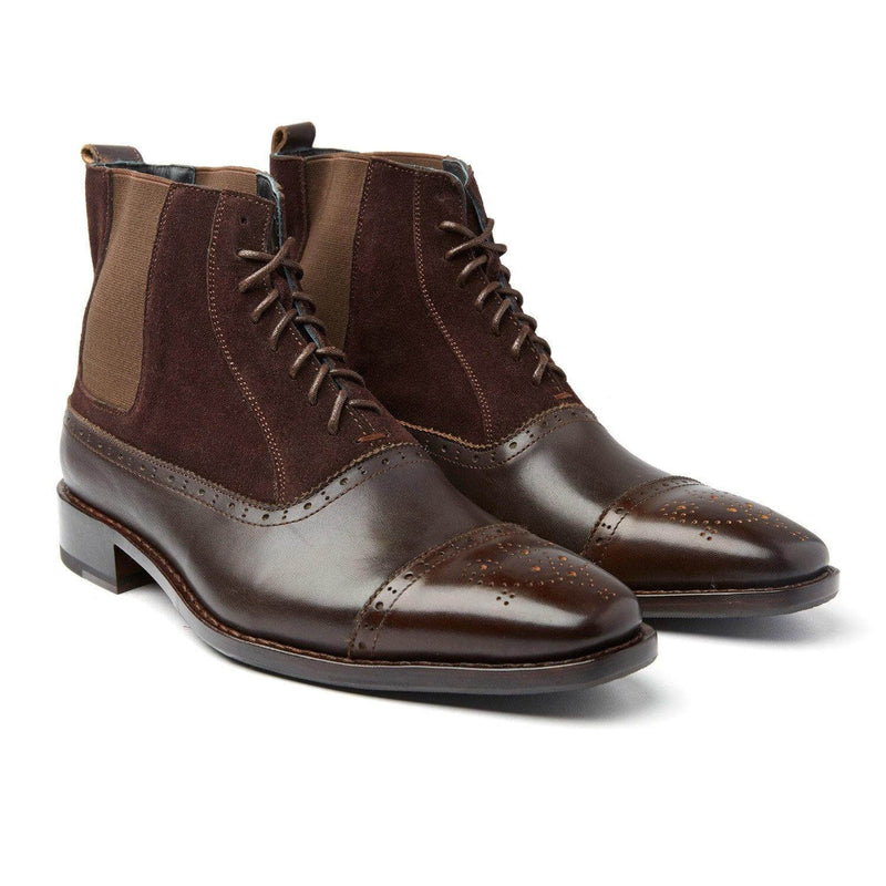 Bomber Balmoral Boots (sample) - Premium SALE from Que Shebley - Shop now at Que Shebley