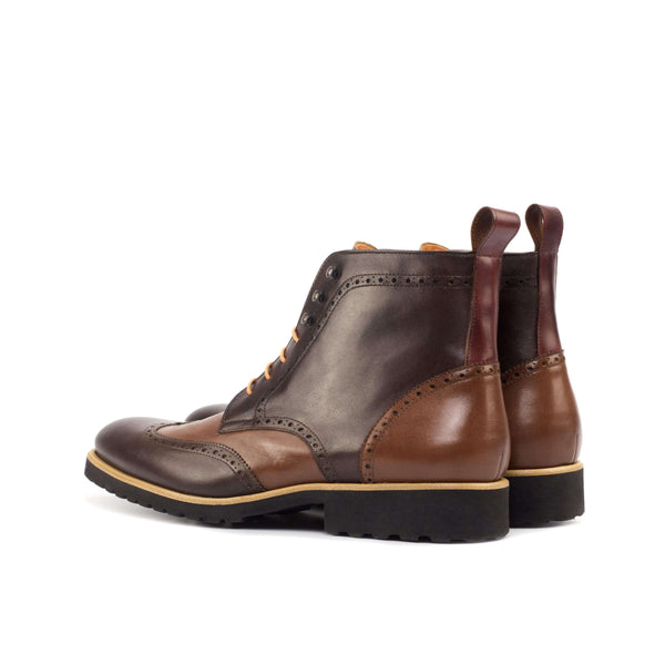 CL89 Military Brogue Boots - Premium Men Dress Boots from Que Shebley - Shop now at Que Shebley