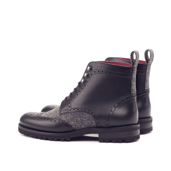 Camilla Ladies Military Brogue Boots II - Premium wholesale from Que Shebley - Shop now at Que Shebley