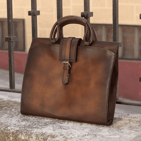 Casablanca briefcase II - Premium Luxury Travel from Que Shebley - Shop now at Que Shebley