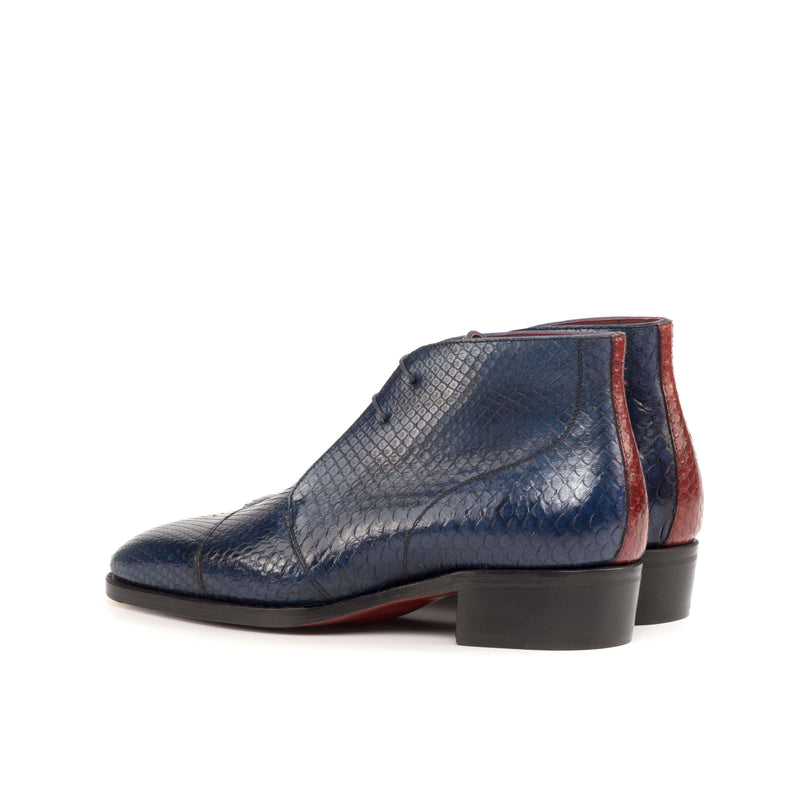 Chance Python Chukka Boots - Premium Men Dress Boots from Que Shebley - Shop now at Que Shebley