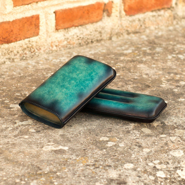 Chico Triple Patina Cigar Case II - Premium wholesale from Que Shebley - Shop now at Que Shebley