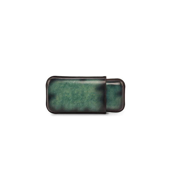 Chico Triple Patina Cigar Case II - Premium wholesale from Que Shebley - Shop now at Que Shebley