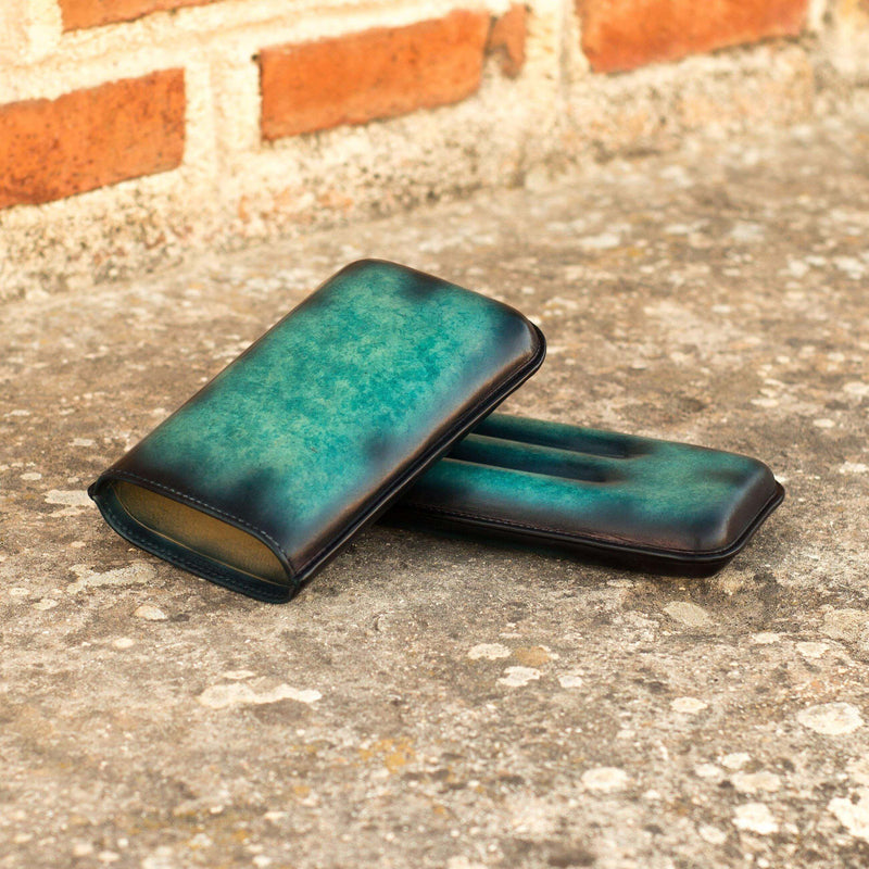 Chico Triple Patina Cigar Case - Premium Luxury Travel from Que Shebley - Shop now at Que Shebley