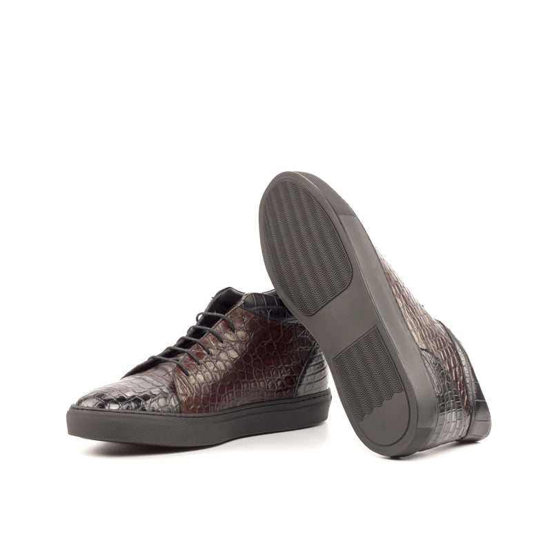 Cjay Alligator high top sneakers - Premium Men Casual Shoes from Que Shebley - Shop now at Que Shebley