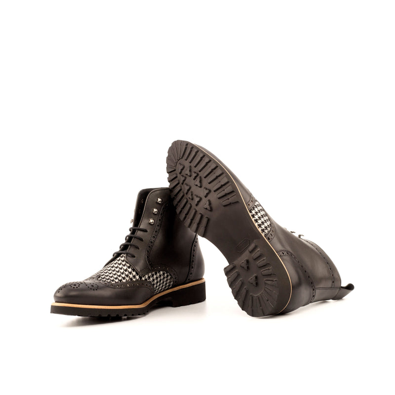 DT90 Military Brogue Boots - Premium Men Dress Boots from Que Shebley - Shop now at Que Shebley