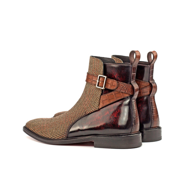 Dandy Jodhpur Patina Boots - Premium Men Dress Boots from Que Shebley - Shop now at Que Shebley