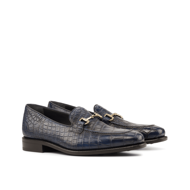 Daurud Alligator Loafers - Premium Men Dress Shoes from Que Shebley - Shop now at Que Shebley