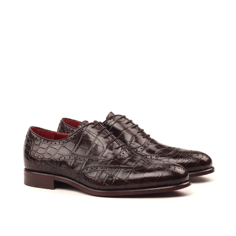 Dirk Full Brogue Shoes - Premium Men Dress Shoes from Que Shebley - Shop now at Que Shebley