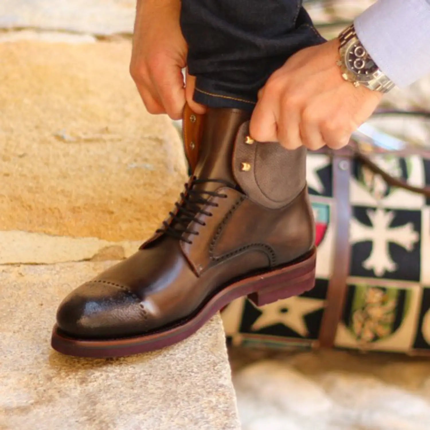 Achetez des bottes habillées pour hommes