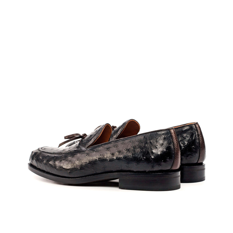Edith Ostrich Loafers - Premium Men Dress Shoes from Que Shebley - Shop now at Que Shebley