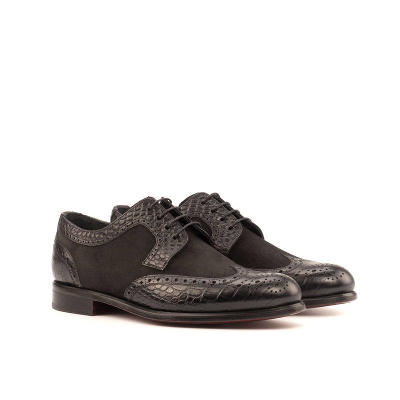Ema Ladies Derby Wingtip - Premium women dress shoes from Que Shebley - Shop now at Que Shebley