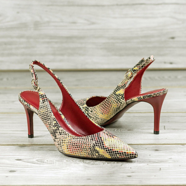 Emilia Bologna High Heels - Premium women high heel shoes from Que Shebley - Shop now at Que Shebley