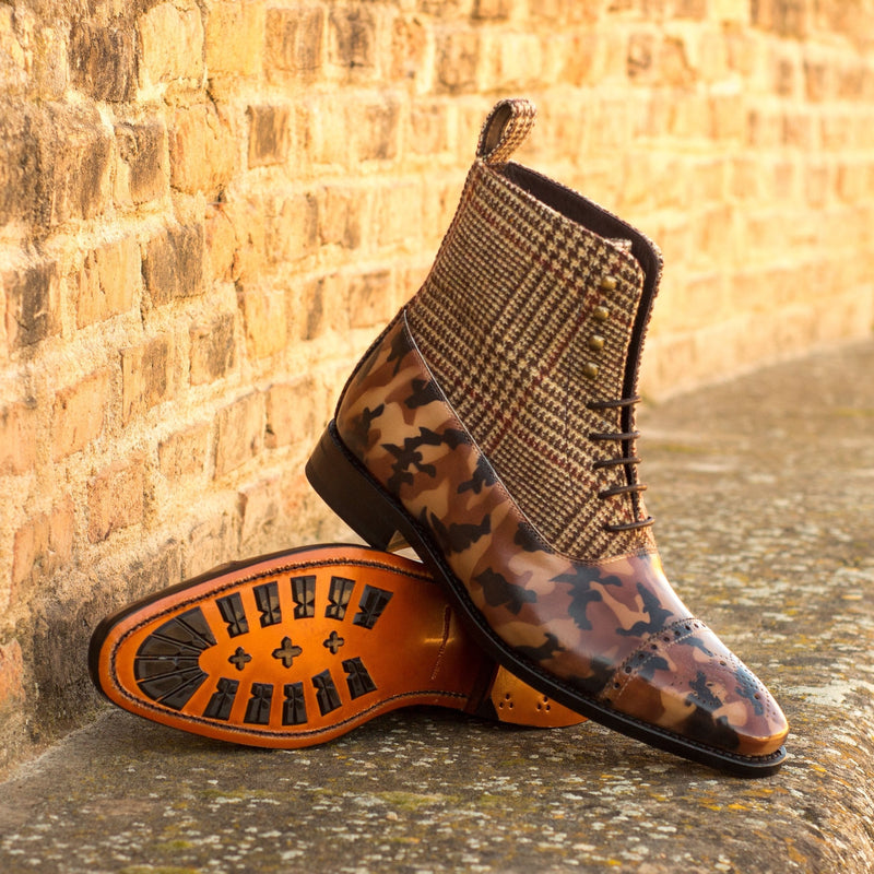 Enapay Balmoral Patina Boots - Premium Men Dress Boots from Que Shebley - Shop now at Que Shebley
