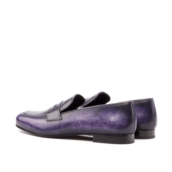 Euclid Wellington Patina slip on - Premium Men Dress Shoes from Que Shebley - Shop now at Que Shebley