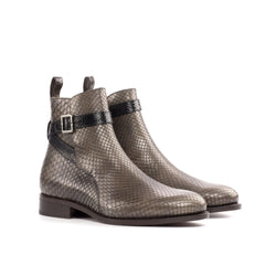 Firna python Jodhpur Boots - Premium Men Dress Boots from Que Shebley - Shop now at Que Shebley