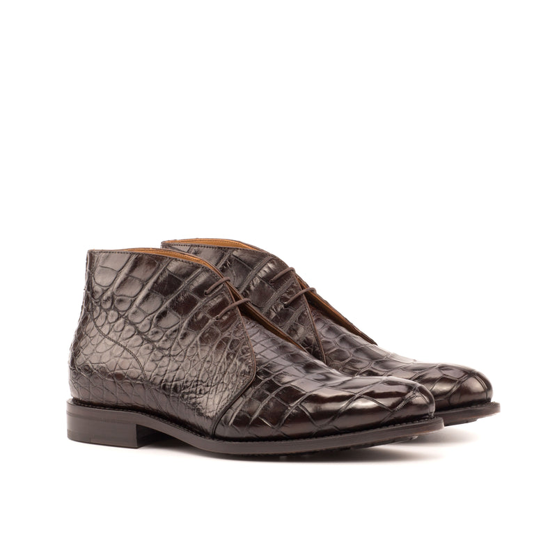 Gates Alligator Chukka boots - Premium Men Dress Boots from Que Shebley - Shop now at Que Shebley