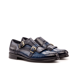 Gawain Kiltie womens Monk Strap II - Premium wholesale from Que Shebley - Shop now at Que Shebley