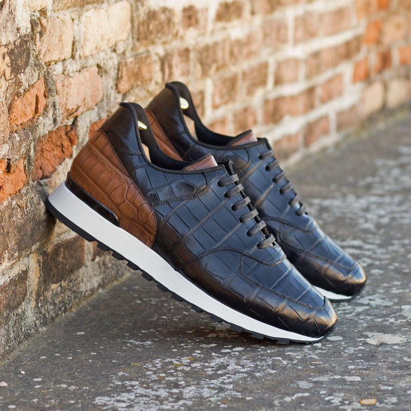 Gotham Alligator Jogger - Premium Men Casual Shoes from Que Shebley - Shop now at Que Shebley