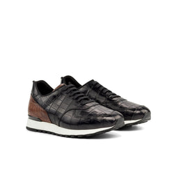 Gotham Alligator Jogger - Premium Men Casual Shoes from Que Shebley - Shop now at Que Shebley