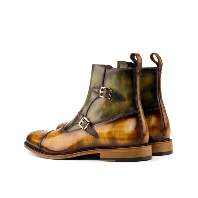 Igasho Octavian Patina Boots - Premium Men Dress Boots from Que Shebley - Shop now at Que Shebley