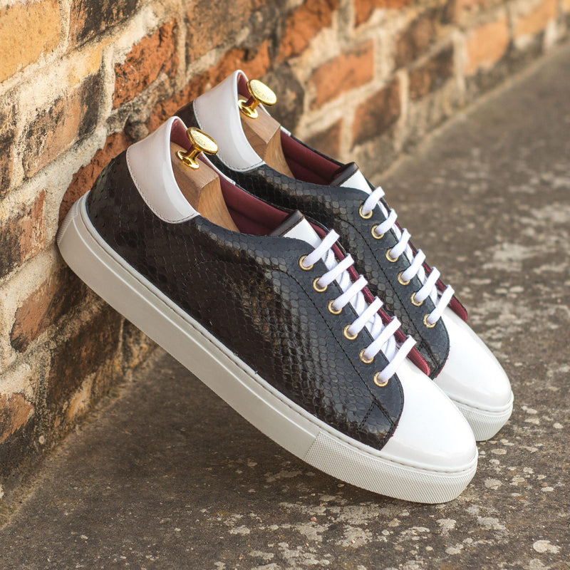 Ikkou Python Trainer Sneaker - Premium Men Casual Shoes from Que Shebley - Shop now at Que Shebley