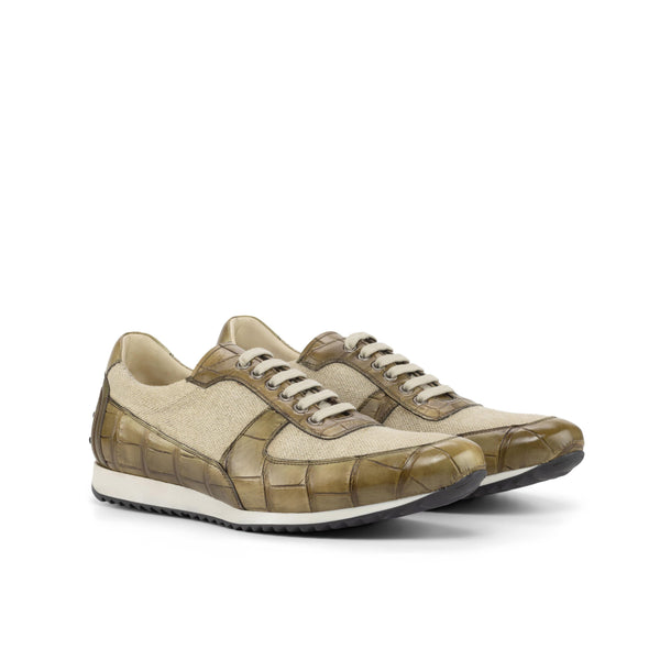 Jag Alligator Corsini Sneakers - Premium Men Casual Shoes from Que Shebley - Shop now at Que Shebley