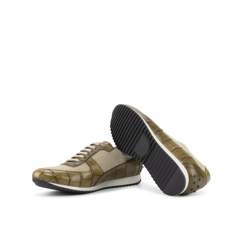 Jag Alligator Corsini Sneakers - Premium Men Casual Shoes from Que Shebley - Shop now at Que Shebley