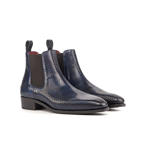 James B Python Chelsea Boots - Premium Men Dress Boots from Que Shebley - Shop now at Que Shebley