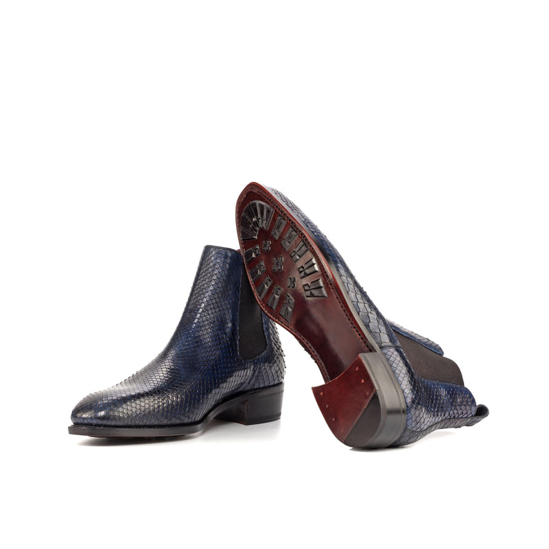 James B Python Chelsea Boots - Premium Men Dress Boots from Que Shebley - Shop now at Que Shebley