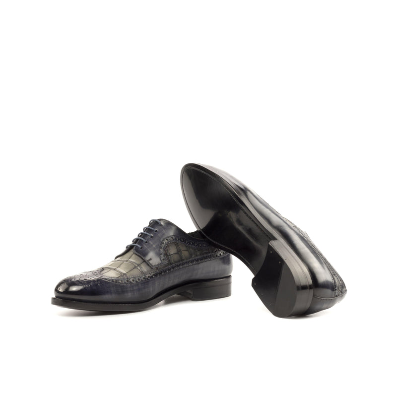 Javis Patina Longwing Blucher - Premium Men Dress Shoes from Que Shebley - Shop now at Que Shebley