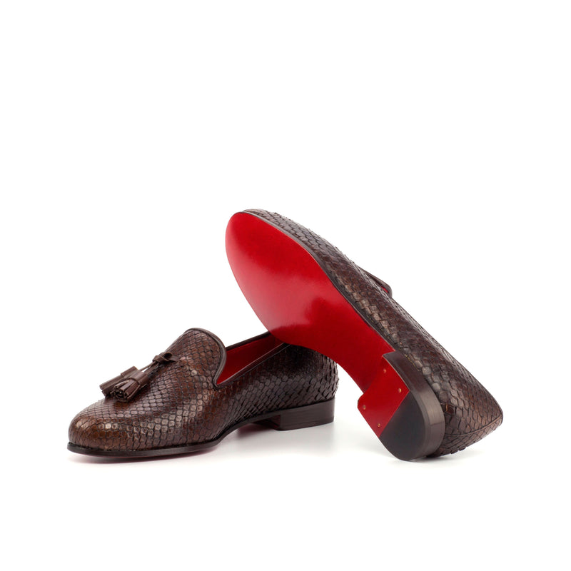 Kaity Audrey Python ladies Slipper - Premium women dress shoes from Que Shebley - Shop now at Que Shebley