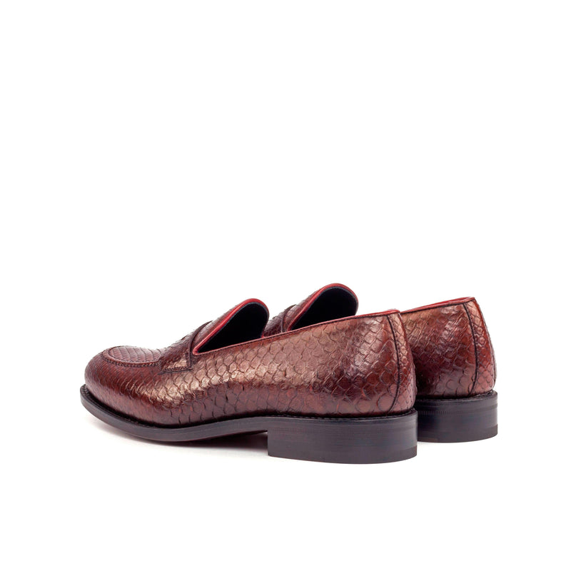 Lenos Python Loafers - Premium Men Dress Shoes from Que Shebley - Shop now at Que Shebley