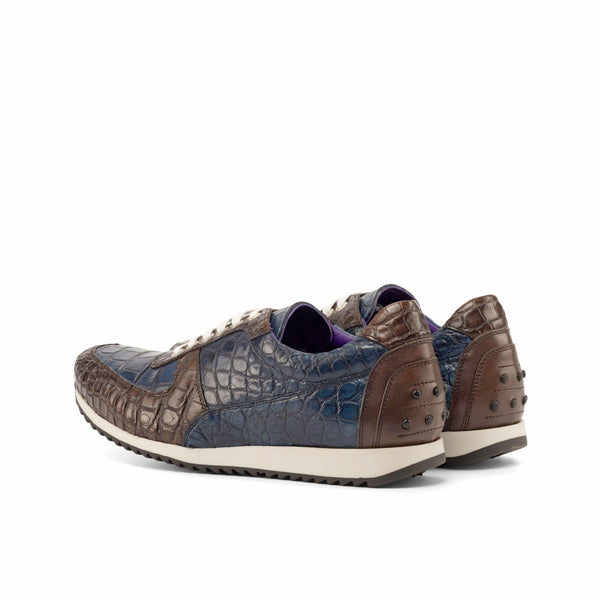 Milio Alligator Corsini Sneakers - Premium Men Casual Shoes from Que Shebley - Shop now at Que Shebley