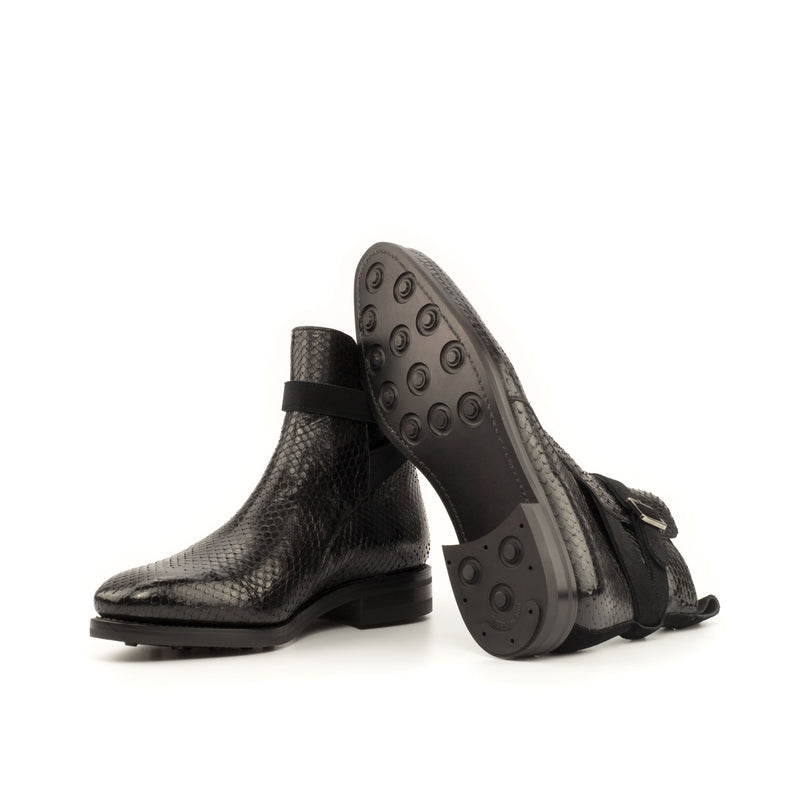 Miyamoto 2 Jodhpur Python Boots - Premium Men Dress Boots from Que Shebley - Shop now at Que Shebley