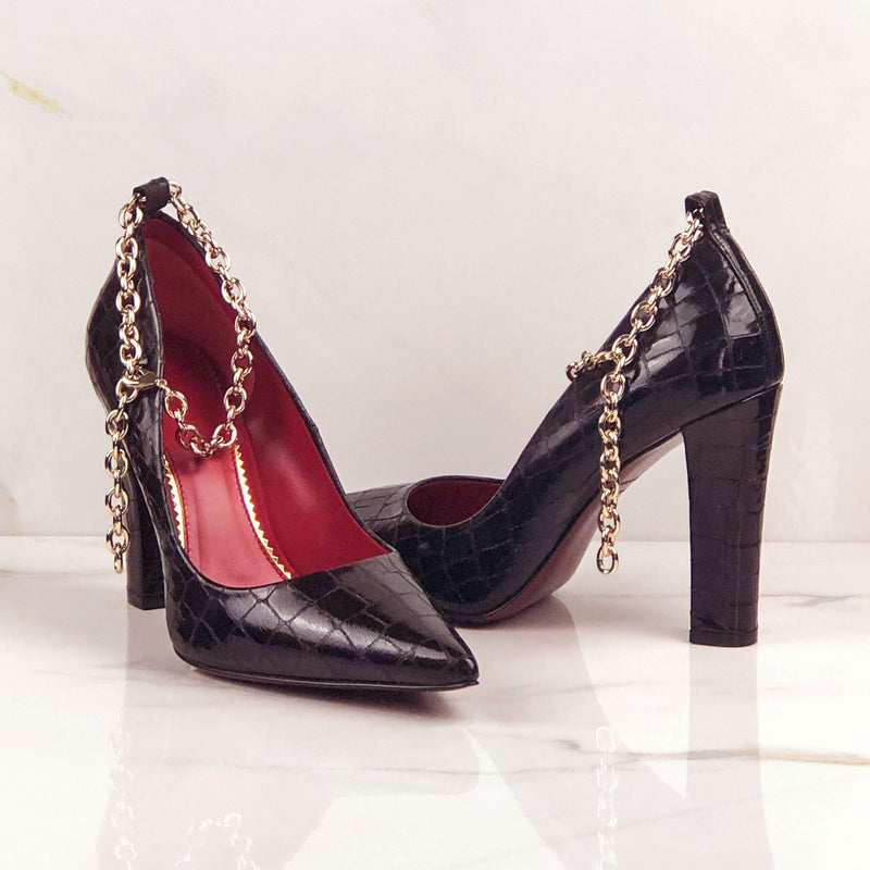 Mona Florance High Heels - Premium women high heel shoes from Que Shebley - Shop now at Que Shebley