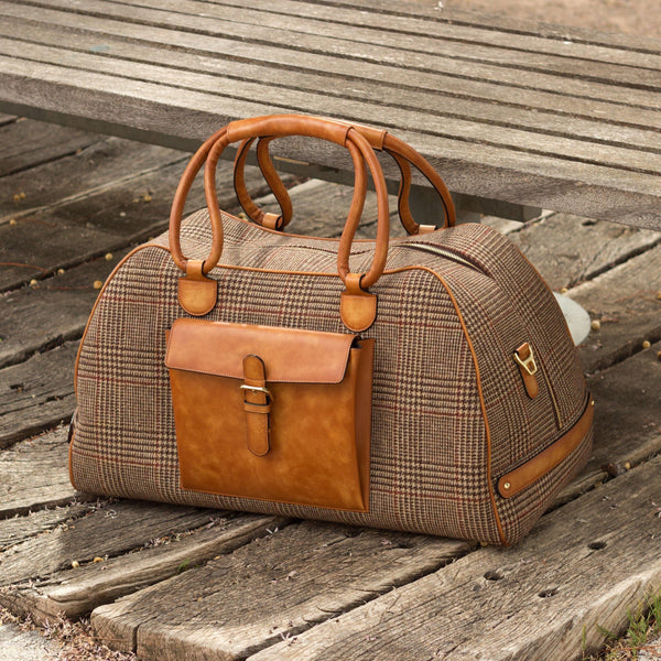 Moscow Sartorial Duffle Bag - Premium Luxury Travel from Que Shebley - Shop now at Que Shebley