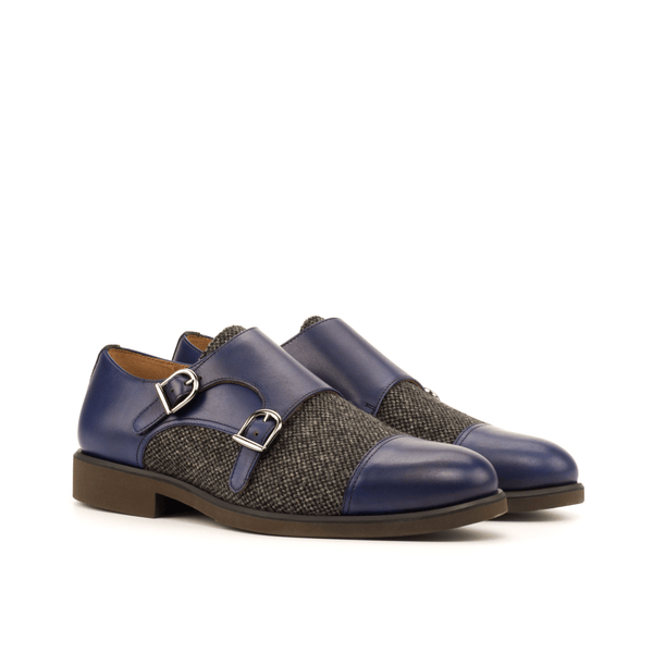 NYC Double Monk shoes - Premium Men Dress Shoes from Que Shebley - Shop now at Que Shebley