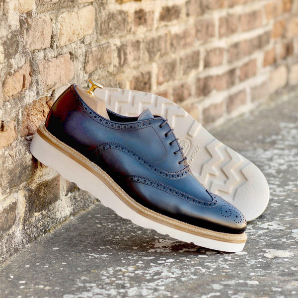Nautic full brogue shoes - Premium Men Dress Shoes from Que Shebley - Shop now at Que Shebley