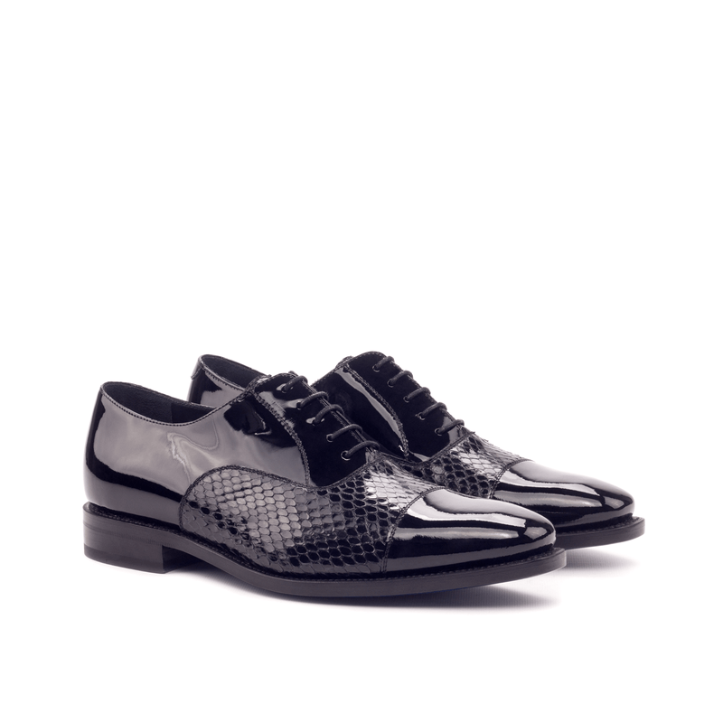 Newton Oxford Python shoes - Premium Men Dress Shoes from Que Shebley - Shop now at Que Shebley