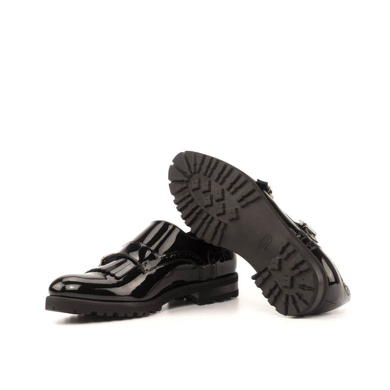 Nora Kiltie unisex Monk Strap - Premium women dress shoes from Que Shebley - Shop now at Que Shebley