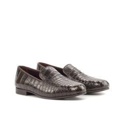Paulo Alligator Wellington Slipon - Premium Men Dress Shoes from Que Shebley - Shop now at Que Shebley